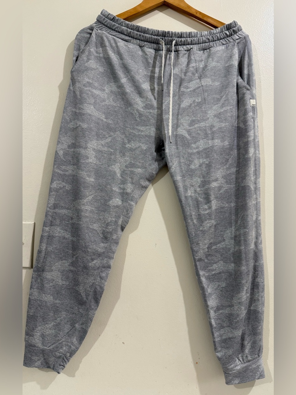 Vuori Gray Camouflage Sweatpants